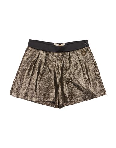 Elie Saab Babies'  Toddler Girl Shorts & Bermuda Shorts Bronze Size 6 Polyester, Cotton, Metallic Polyester, In Yellow