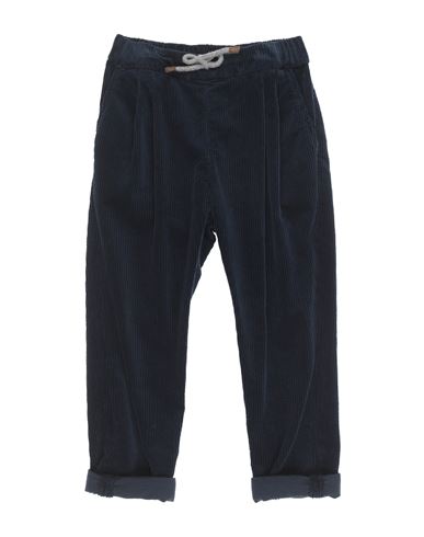 Brunello Cucinelli Babies'  Toddler Boy Pants Midnight Blue Size 4 Cotton