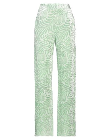 Jil Sander Woman Pants Light Green Size 2 Viscose, Polyamide, Elastane