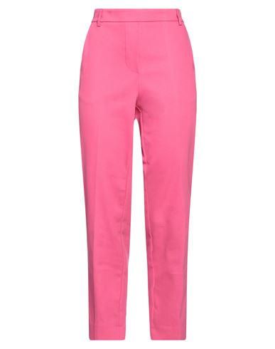 Mp Massimo Piombo Woman Pants Fuchsia Size 6 Cotton, Polyester, Elastane In Pink