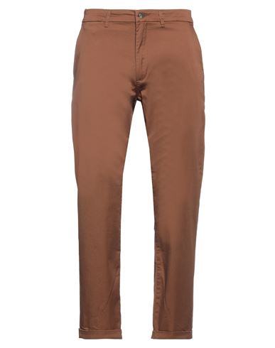 Liu •jo Man Man Pants Cocoa Size 34 Cotton, Elastane In Brown