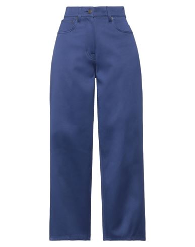 Dries Van Noten Woman Pants Blue Size 27 Cotton