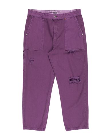 Berna Man Pants Dark Purple Size 26 Cotton