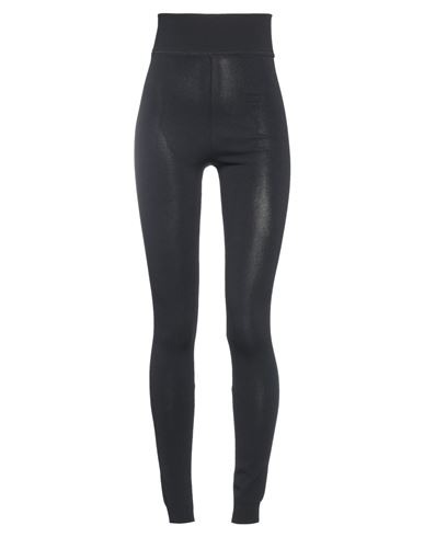 N°21 Woman Leggings Black Size 2 Viscose, Polyamide, Polyester