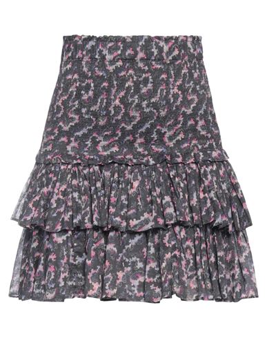Isabel Marant Étoile Woman Mini Skirt Garnet Size 6 Cotton In Red