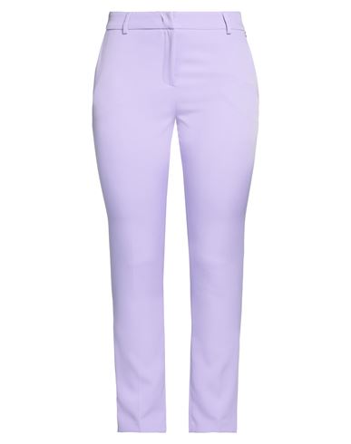 Liu •jo Woman Pants Lilac Size 8 Polyester, Elastane In Purple