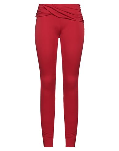 Blumarine Woman Pants Red Size 2 Viscose, Elastane