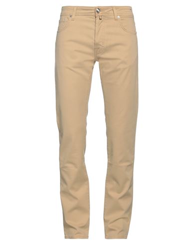 JACOB COHЁN JACOB COHЁN MAN PANTS SAND SIZE 32 COTTON, MODAL, ELASTANE