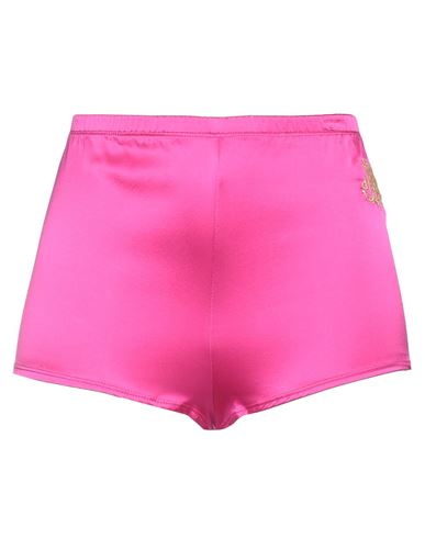 Dmn Paris Woman Shorts & Bermuda Shorts Fuchsia Size 2 Silk, Elastane In Pink