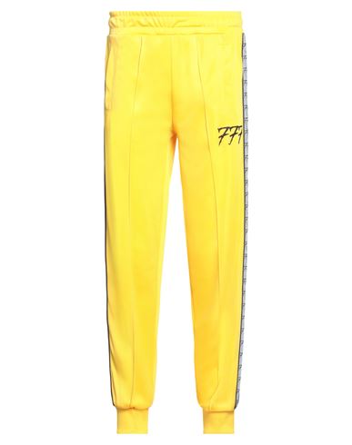 Triplosettewear Man Pants Ocher Size Xxl Polyester In Yellow