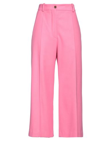 Patou Woman Pants Pink Size 6 Virgin Wool, Cashmere