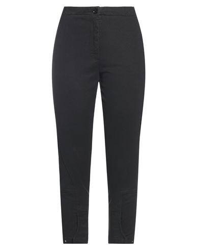 Aspesi Woman Jeans Black Size 8 Lyocell, Cotton, Elastane