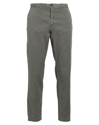 Tommy Hilfiger Man Pants Sage Green Size 38w-32l Cotton, Linen, Elastane