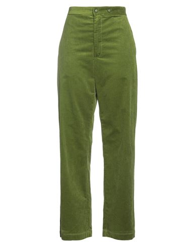 Jucca Woman Pants Green Size 8 Cotton