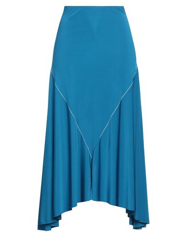 Shop Marni Woman Midi Skirt Pastel Blue Size 8 Viscose