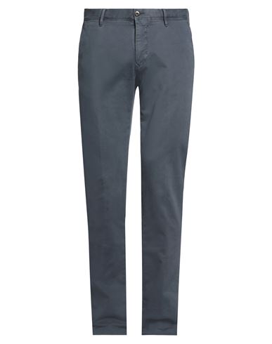 Incotex Man Pants Slate Blue Size 34 Cotton, Elastane