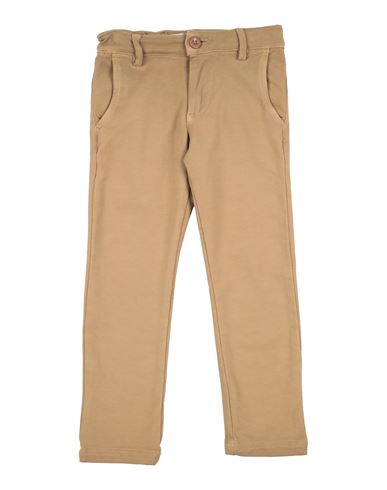 Paolo Pecora Babies'  Toddler Boy Pants Sand Size 6 Cotton, Elastane In Beige