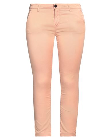 Pepe Jeans Woman Pants Apricot Size 28 Lyocell, Cotton, Elastane In Orange