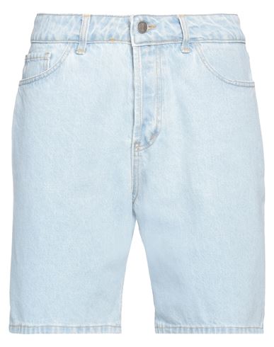 3dici Man Denim Shorts Blue Size 34 Cotton
