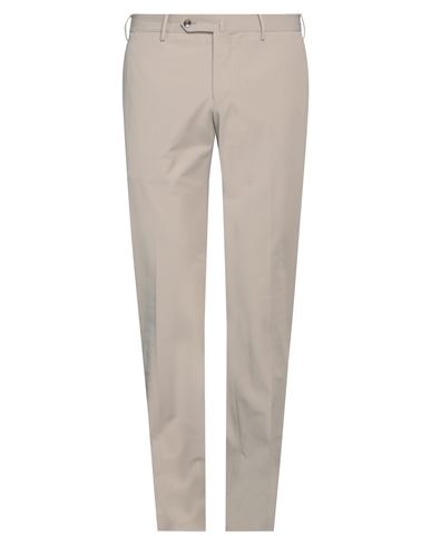 Pt Torino Man Pants Dove Grey Size 40 Cotton, Polyamide, Elastane