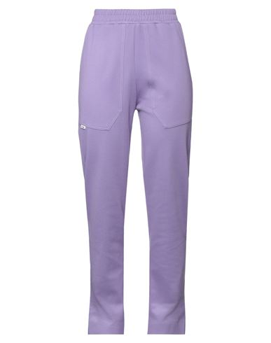 Jijil Woman Pants Light Purple Size 4 Viscose, Polyamide, Elastane