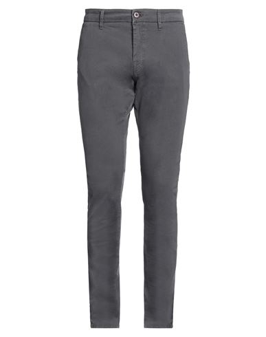 Guess Man Pants Lead Size 34w-34l Cotton, Elastane In Grey