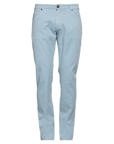 Pt Torino Man Pants Sky Blue Size 38 Modacrylic, Cotton, Elastane