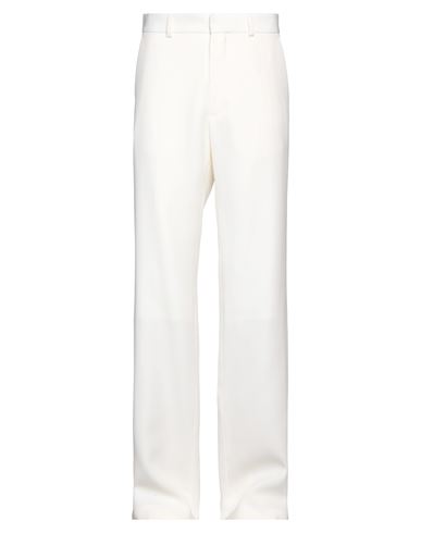 Casablanca Man Trousers White Size 30 Virgin Wool