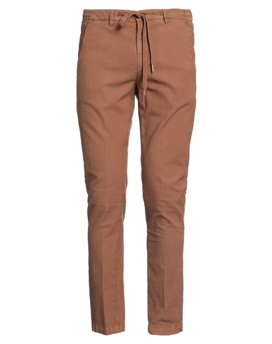 Briglia 1949 Man Pants Brown Size 32 Cotton, Linen, Polyester