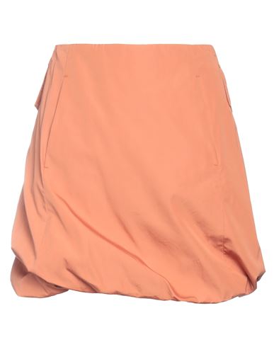 Ferragamo Woman Mini Skirt Tan Size 6 Cotton In Brown