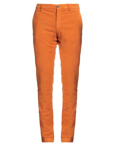Mason's Man Pants Mandarin Size 34 Cotton, Lyocell, Elastane In Mandarin