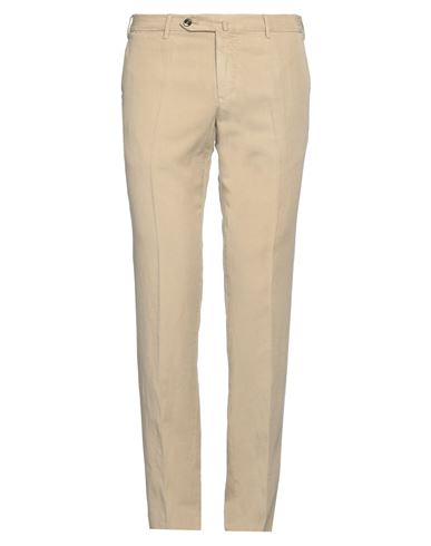 Pt Torino Man Pants Beige Size 38 Cotton, Cashmere, Elastane In Beige