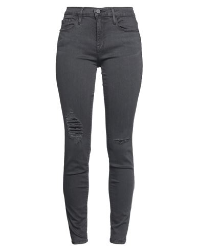Frame Woman Jeans Steel Grey Size 28 Modal, Cotton, Polyester, Elastane