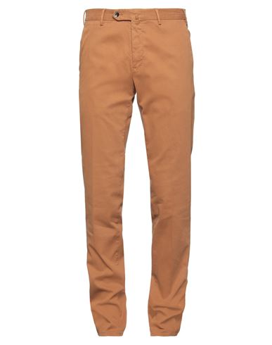 Pt Torino Man Pants Rust Size 32 Lyocell, Cotton, Elastane In Red