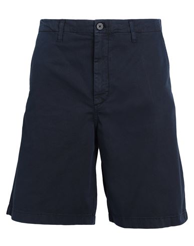 Tommy Hilfiger Man Shorts & Bermuda Shorts Navy Blue Size 34 Cotton, Elastane