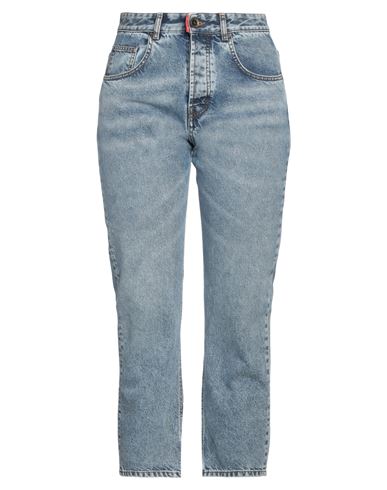 GAELLE PARIS GAËLLE PARIS WOMAN JEANS BLUE SIZE 34 COTTON 