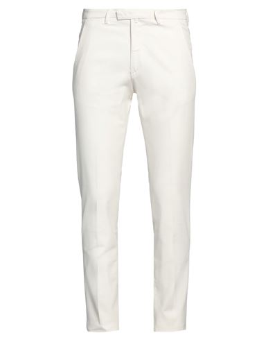 Briglia 1949 Man Pants Ivory Size 38 Cotton, Modal, Elastane In White