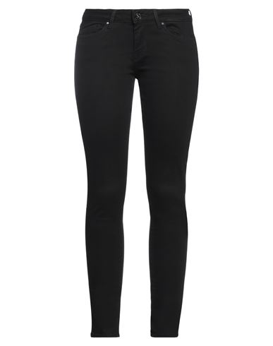 Pepe Jeans Woman Jeans Black Size 26w-30l Cotton, Polyester, Elastane