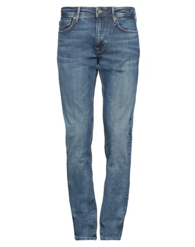 Pepe Jeans Man Jeans Blue Size 29w-32l Cotton, Elastane