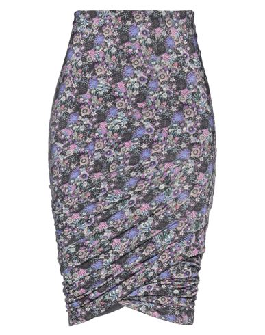 Shop Isabel Marant Woman Midi Skirt Purple Size 8 Viscose, Elastane