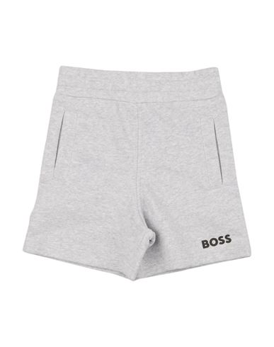 Hugo Boss Babies' Boss Toddler Boy Shorts & Bermuda Shorts Light Grey Size 6 Cotton, Polyester