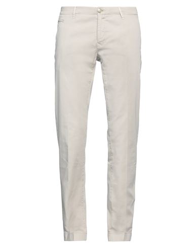 Jacob Cohёn Man Pants Beige Size 36 Cotton, Elastane In White