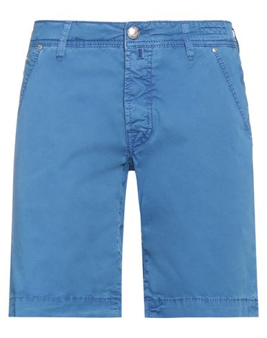 Jacob Cohёn Man Shorts & Bermuda Shorts Bright Blue Size 32 Cotton, Elastane