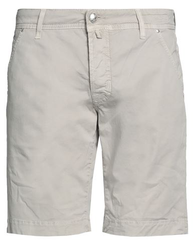 Jacob Cohёn Man Shorts & Bermuda Shorts Light Grey Size 33 Cotton, Elastane