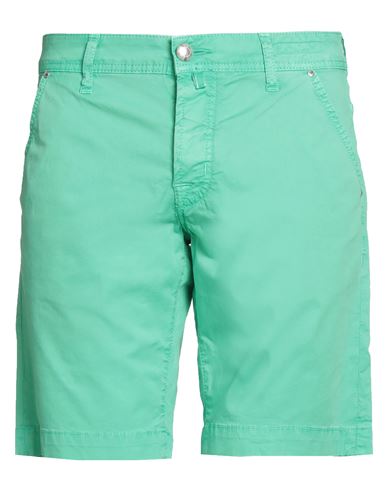 Jacob Cohёn Man Shorts & Bermuda Shorts Light Green Size 32 Cotton, Elastane