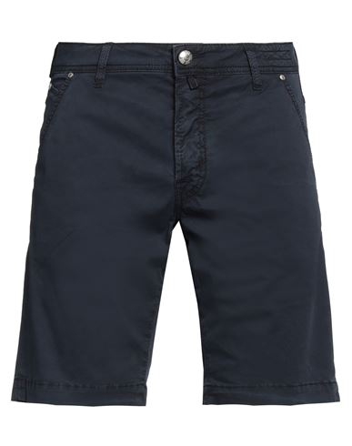 Jacob Cohёn Man Shorts & Bermuda Shorts Midnight Blue Size 38 Cotton, Elastane, Polyester