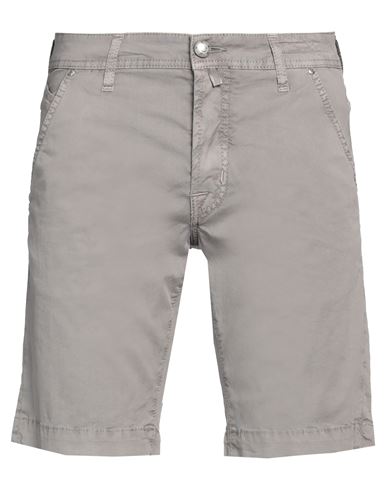 JACOB COHЁN JACOB COHЁN MAN SHORTS & BERMUDA SHORTS GREY SIZE 31 COTTON, ELASTANE