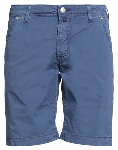 Jacob Cohёn Man Shorts & Bermuda Shorts Blue Size 32 Cotton, Elastane