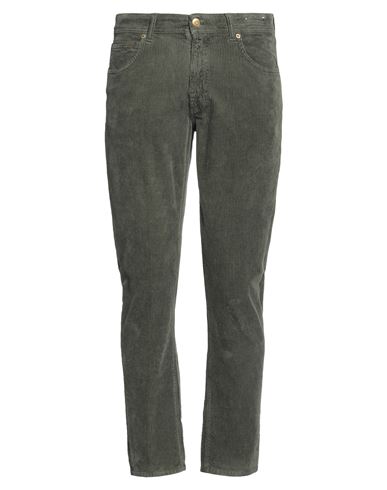 Blu Briglia 1949 Man Pants Dark Green Size 30w-30l Cotton, Elastane