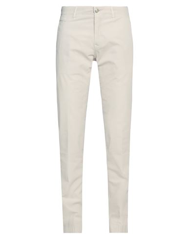 Shop Jacob Cohёn Man Pants Light Grey Size 31 Cotton, Elastane